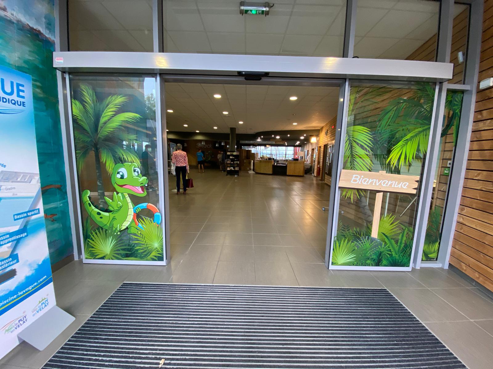 Entrée Piscine la Vague