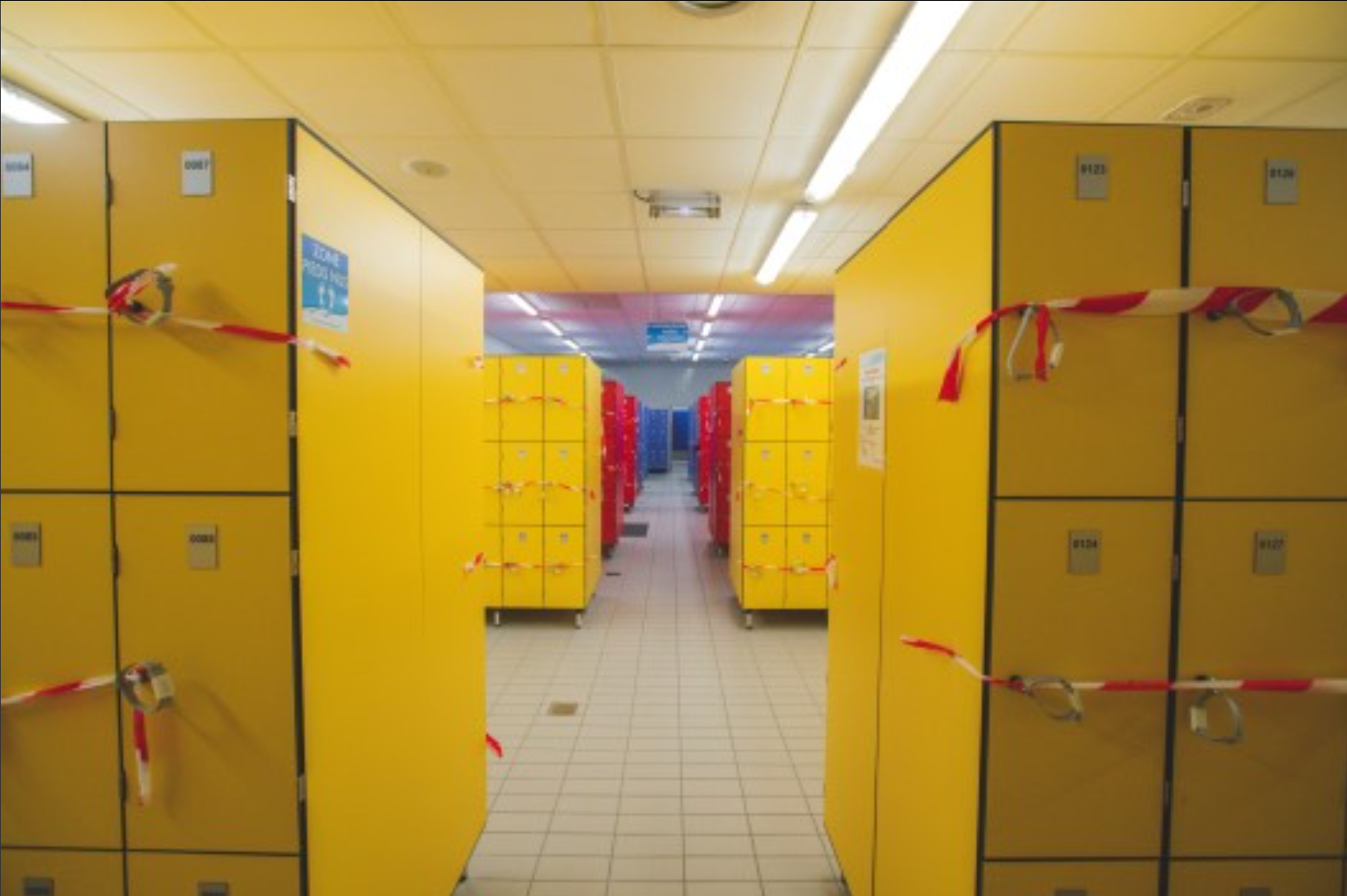 Vestiaire Avant travaux