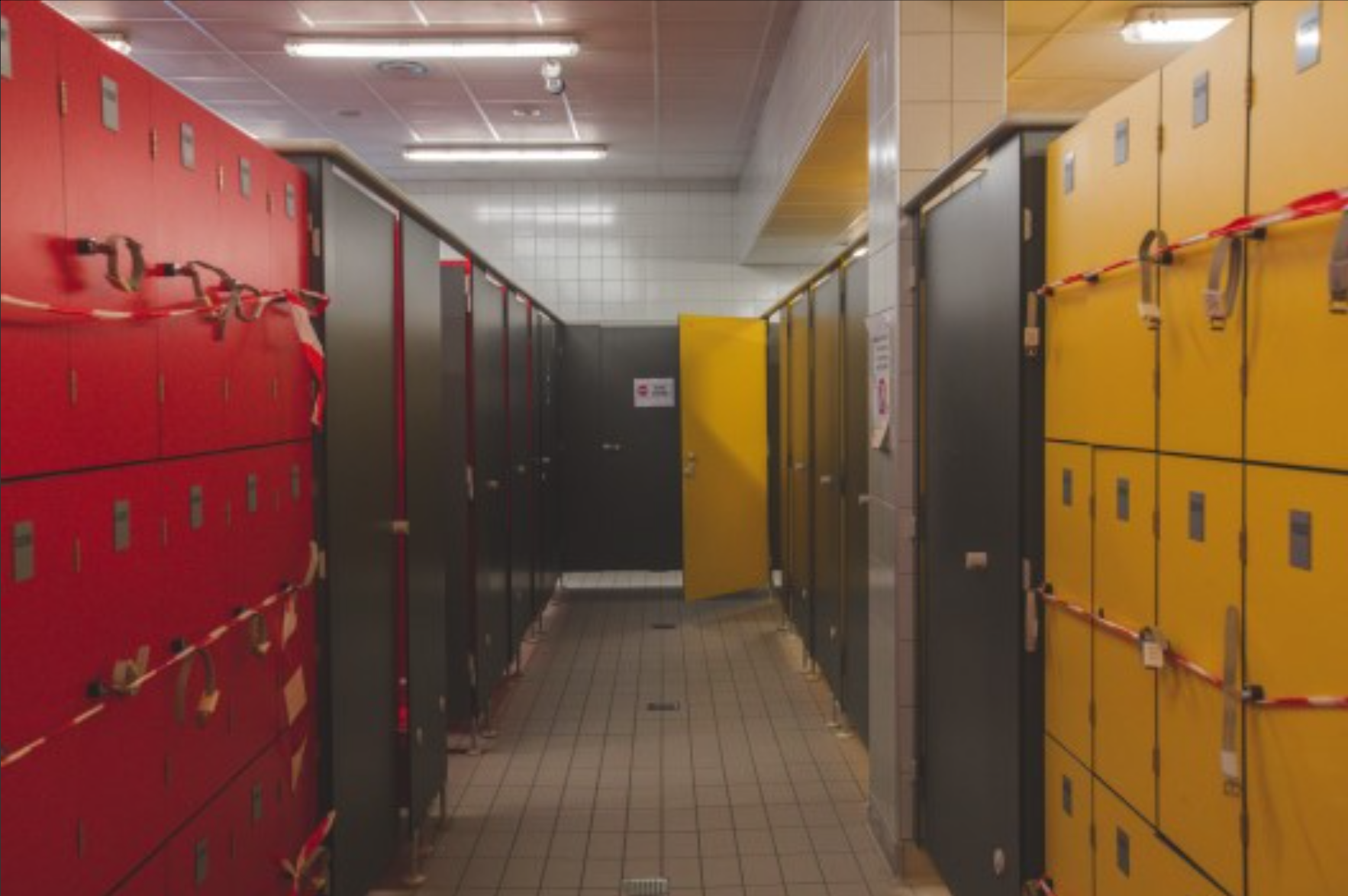 Vestiaire Avant travaux