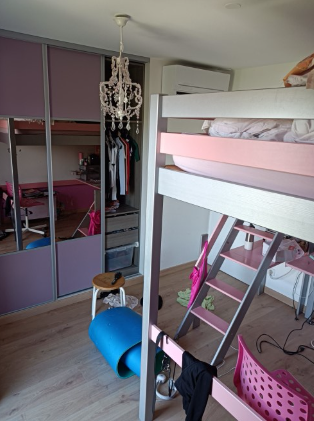 Chambre ado Rillieux avant travaux