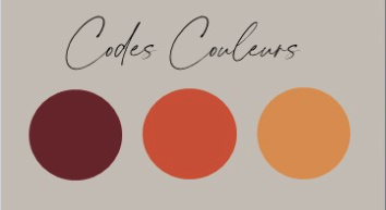 La pièce de vie code couleurs