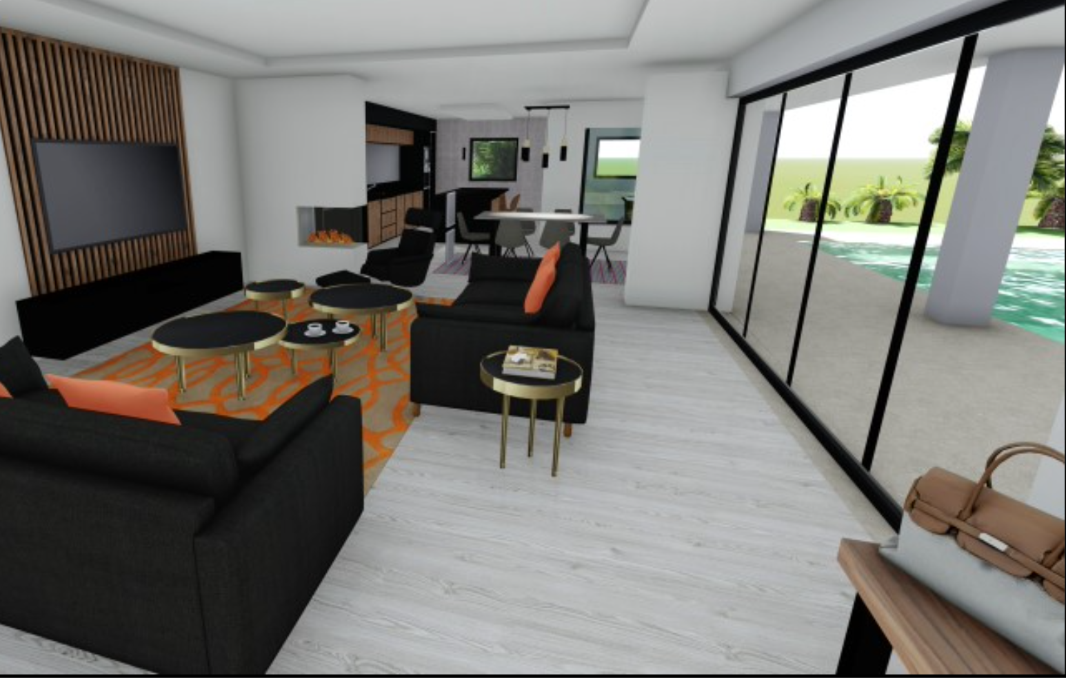 Villa comtemporaine Grimaud